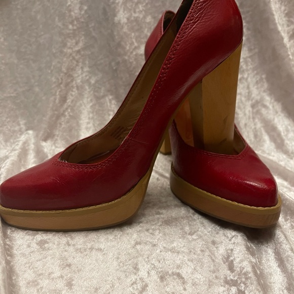 Micheal KORS Julian Chunky heel platform pumps - Picture 3 of 11
